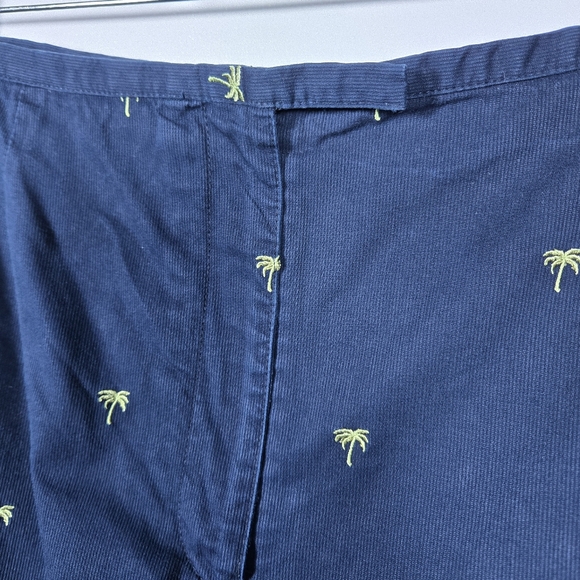 LIZGOLF Navy Blue Embroidered Palm Tree Print Golf Tennis Pickle Ball Skort 16 - Picture 3 of 14